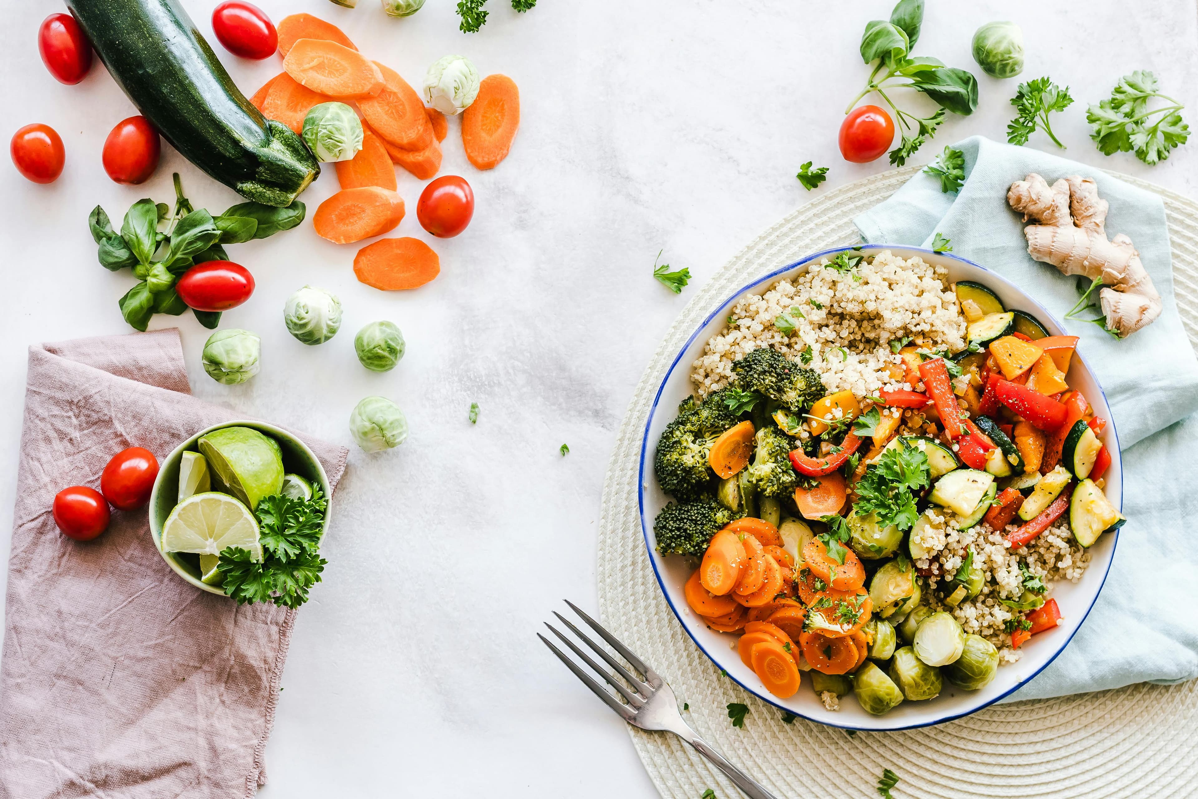 Healthy Mediterranean Meal